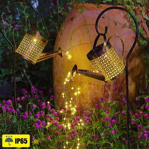 Arrosoir Lumineux Solaire LED – Décoration de Jardin Étanche IP65