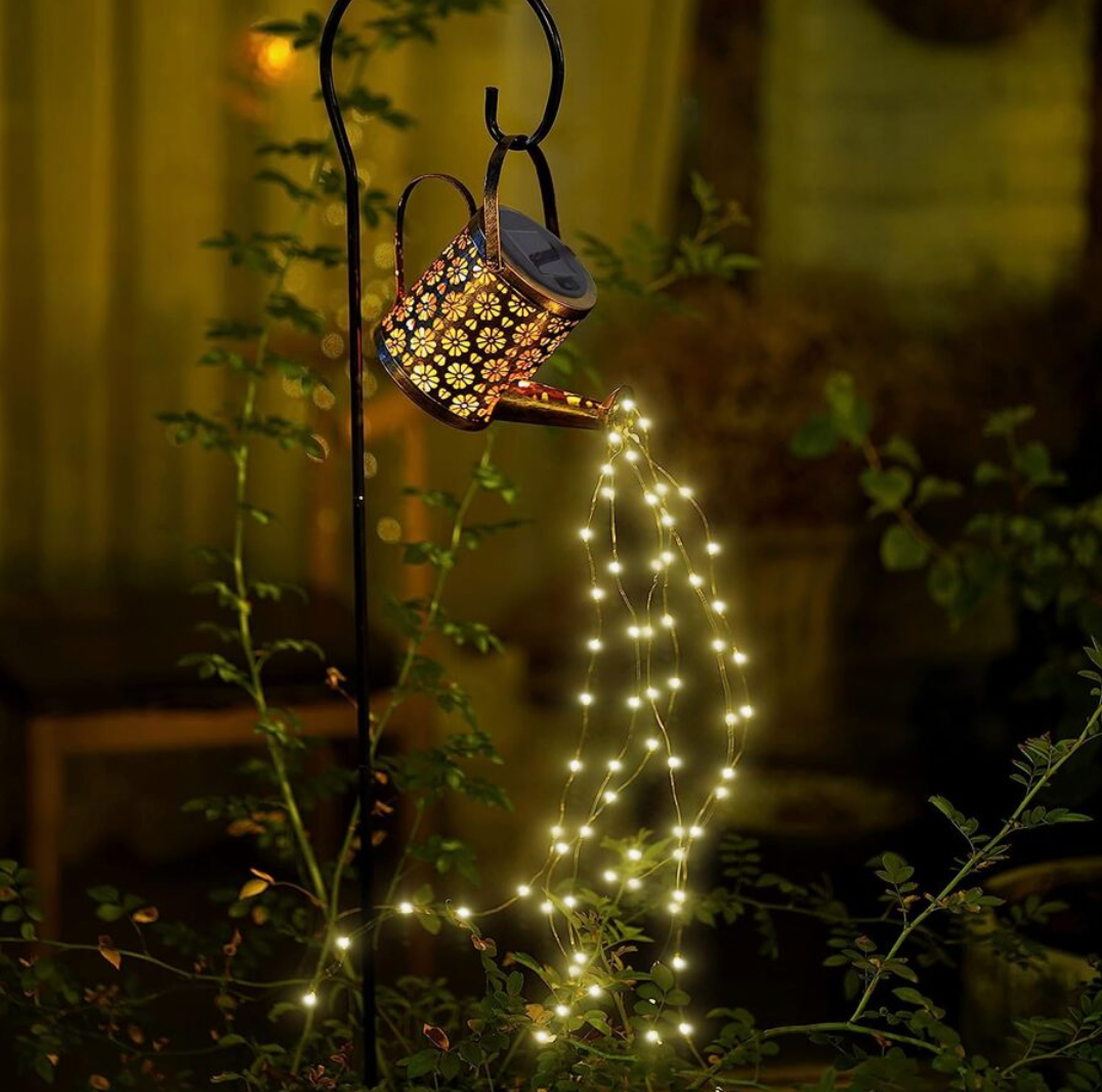 Arrosoir Lumineux Solaire LED – Décoration de Jardin Étanche IP65