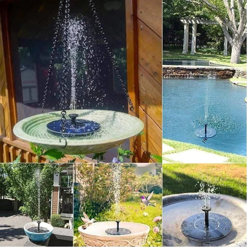 Fontaine Solaire Flottante
