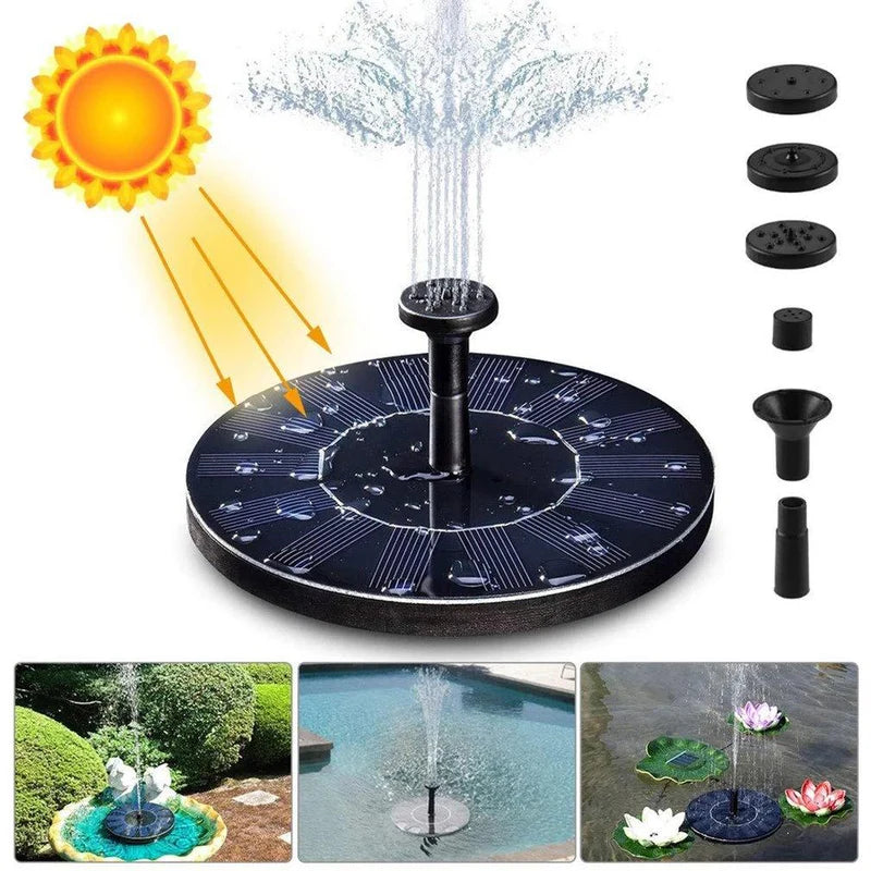 Fontaine Solaire Flottante